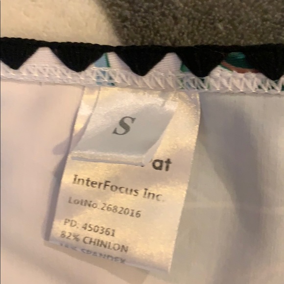 NWT PatPat Bikini Tropical Leave Print Small - Picture 3 of 4